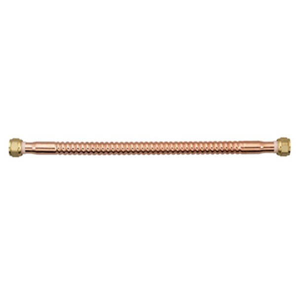Homewerks 7211-24-34FIP-T 0.75 Female Iron Pipe x 24 in. Corrugated Copper Water Heater Connector 173314 - main